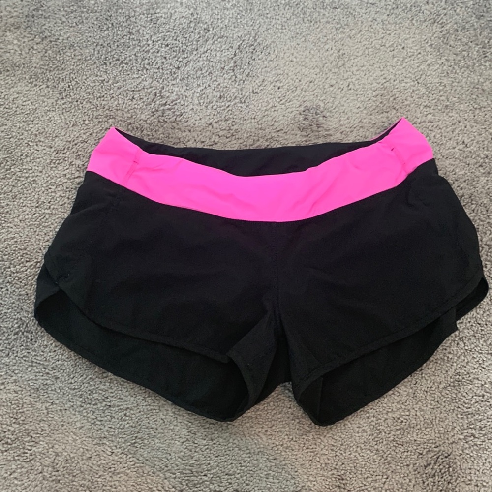 limited edition lululemon speed up shorts